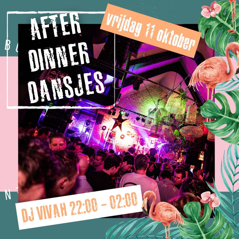 💃𝐀𝐅𝐓𝐄𝐑 𝐃𝐈𝐍𝐍𝐄𝐑 𝐃𝐀𝐍𝐒𝐉𝐄𝐒💃 w/@vivah_dj Lekker na het diner | Gratis...